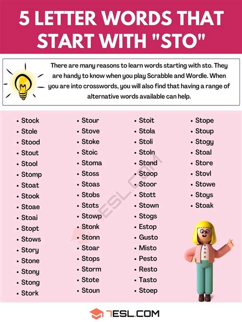 5 letter word starts with sto|5